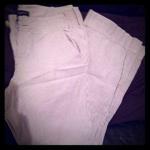 Never Worn Super Cute Striped Slacks